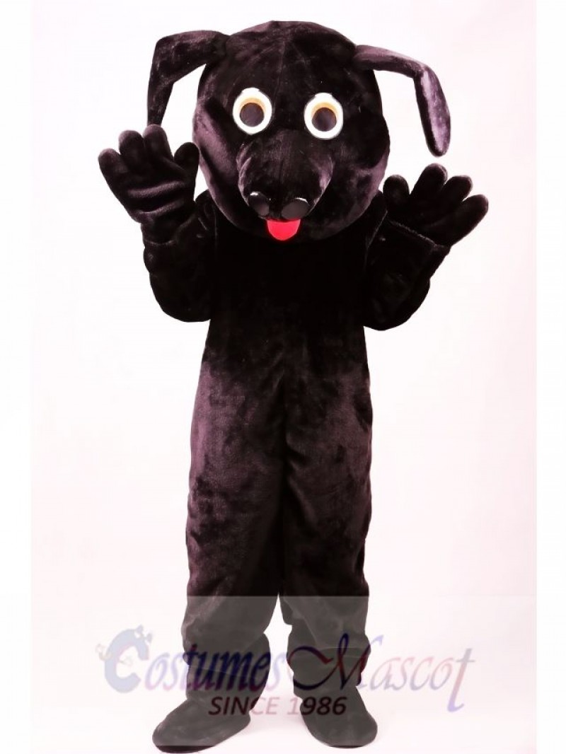 Black Labrador Dog Mascot Costume