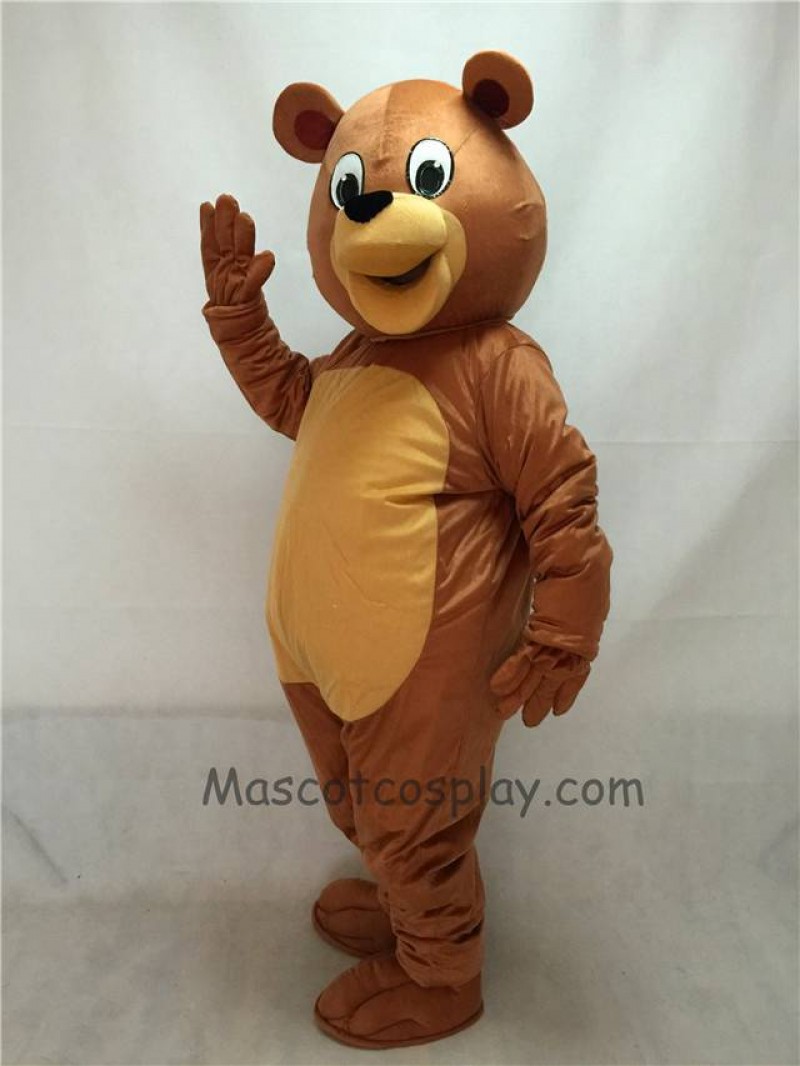 Cute New Honey Bear Mascot Costume