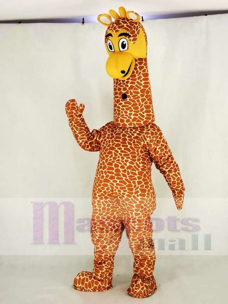 Realistic Giraffe Mascot Costume Animal