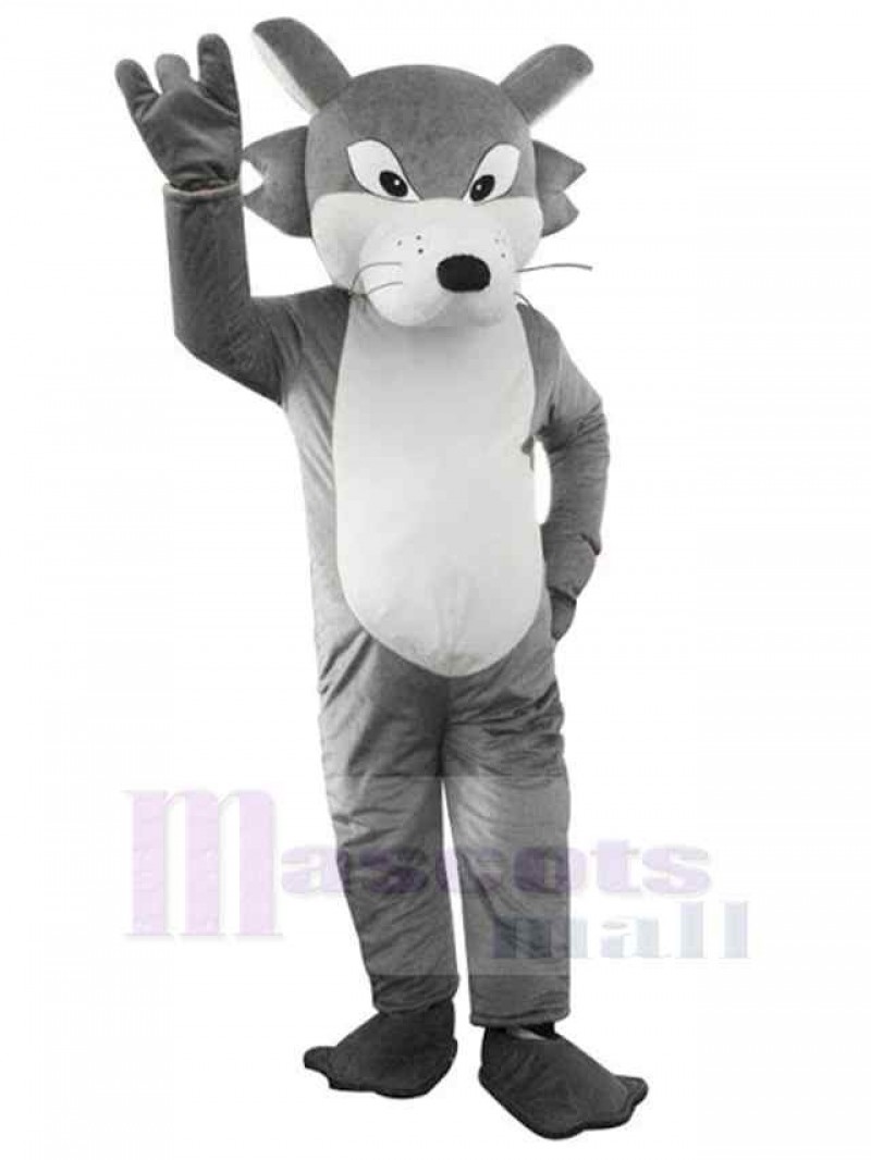 Wolf mascot costume