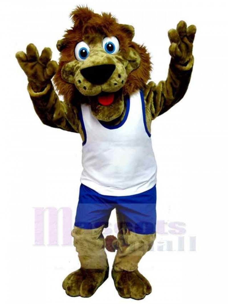 Lion mascot costume