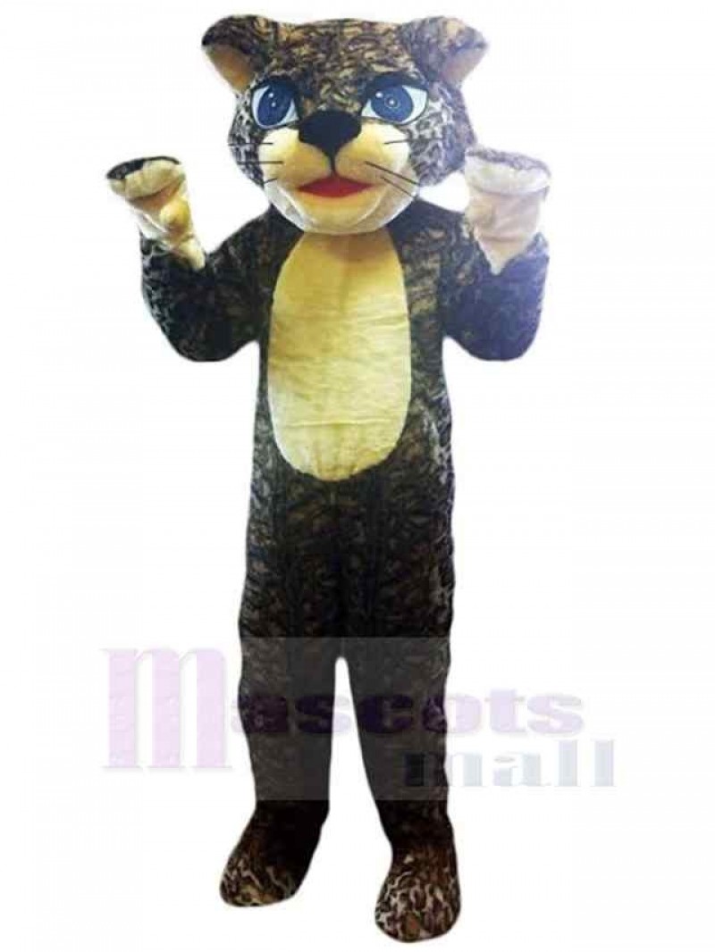 Leopard mascot costume