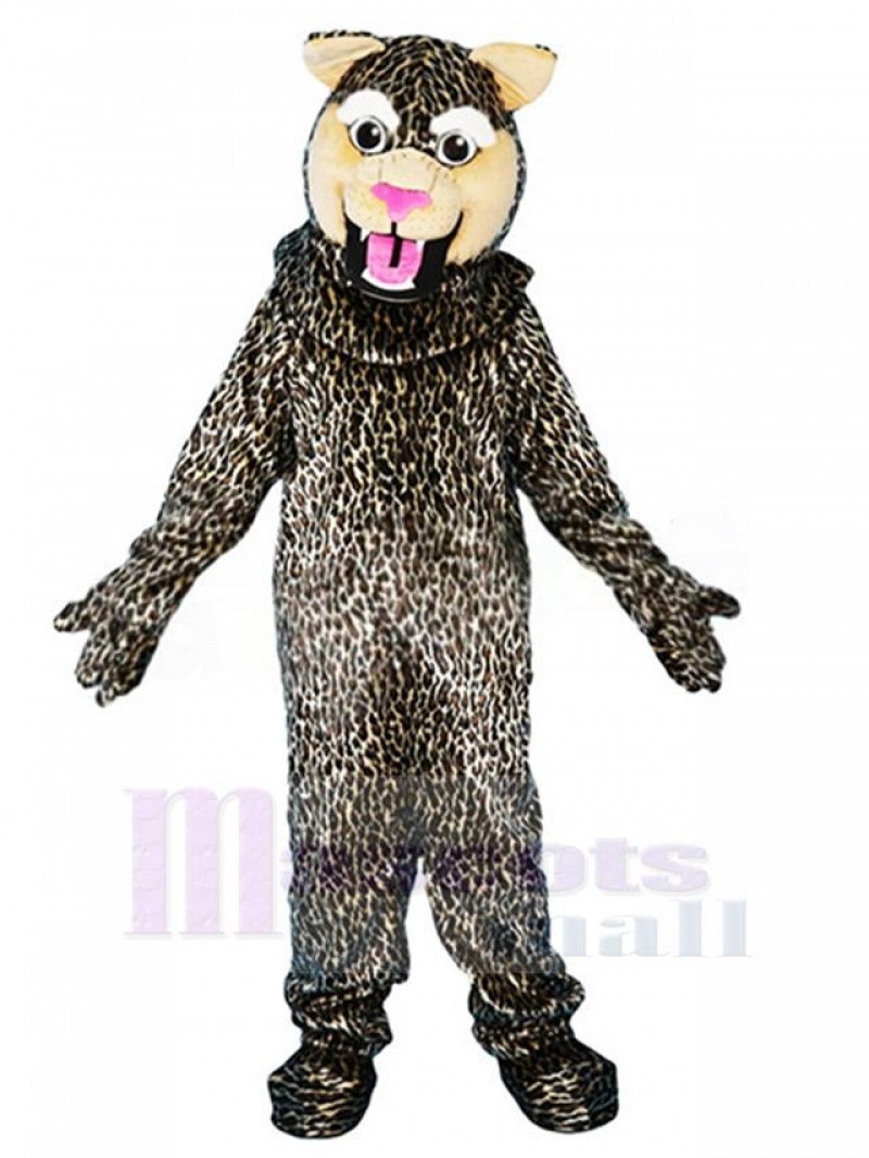 Leopard mascot costume