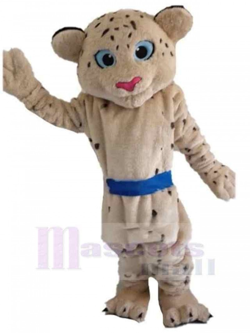 Leopard mascot costume