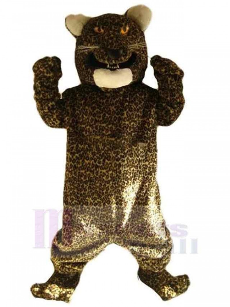 Leopard mascot costume