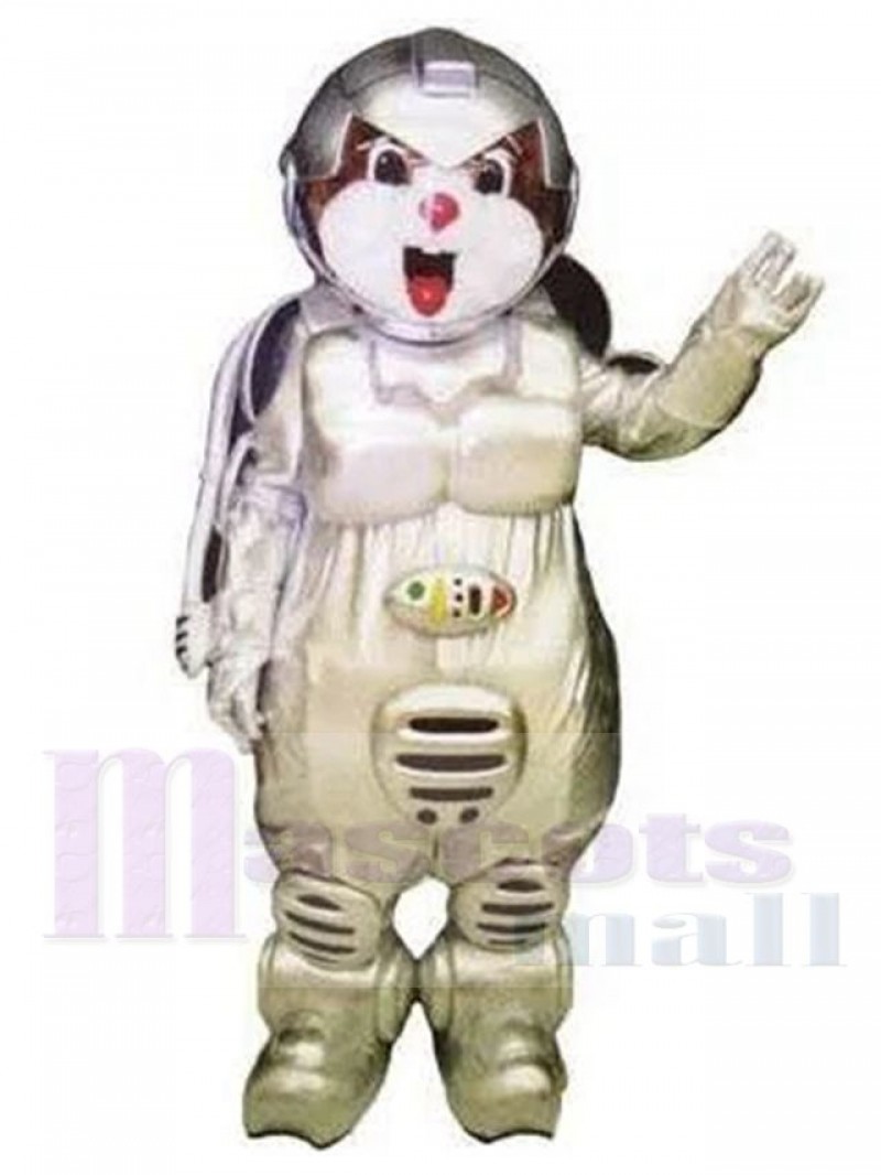 Astronaut Bear mascot costume