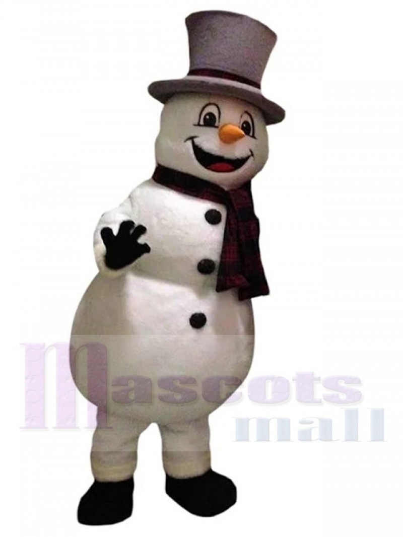 Snowman mascot costume