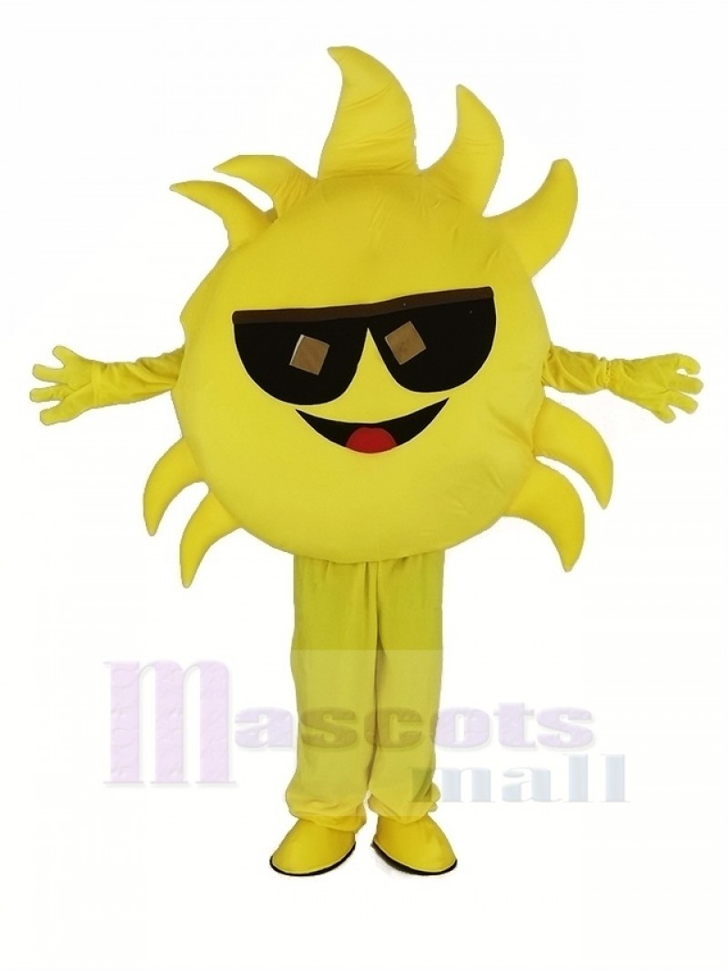 Mr. Sunshine Mascot Costume Cartoon