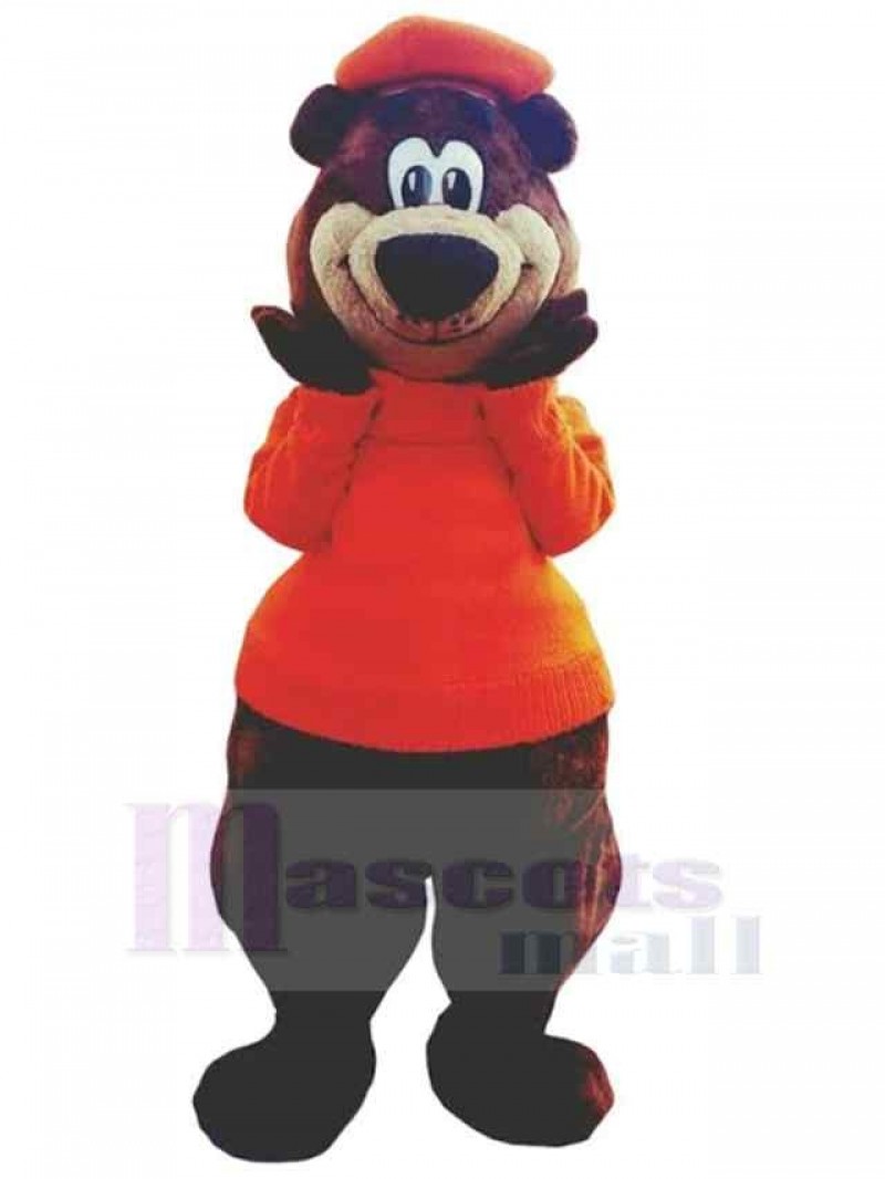 Bear mascot costume