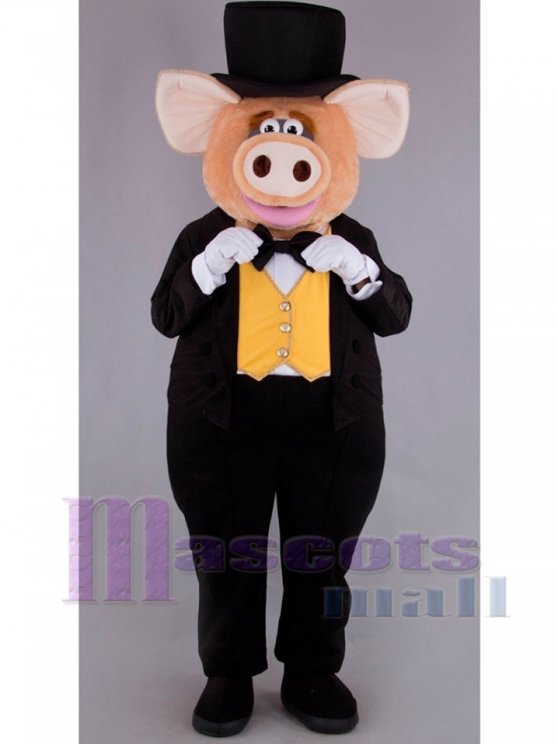 Pig mascot costume