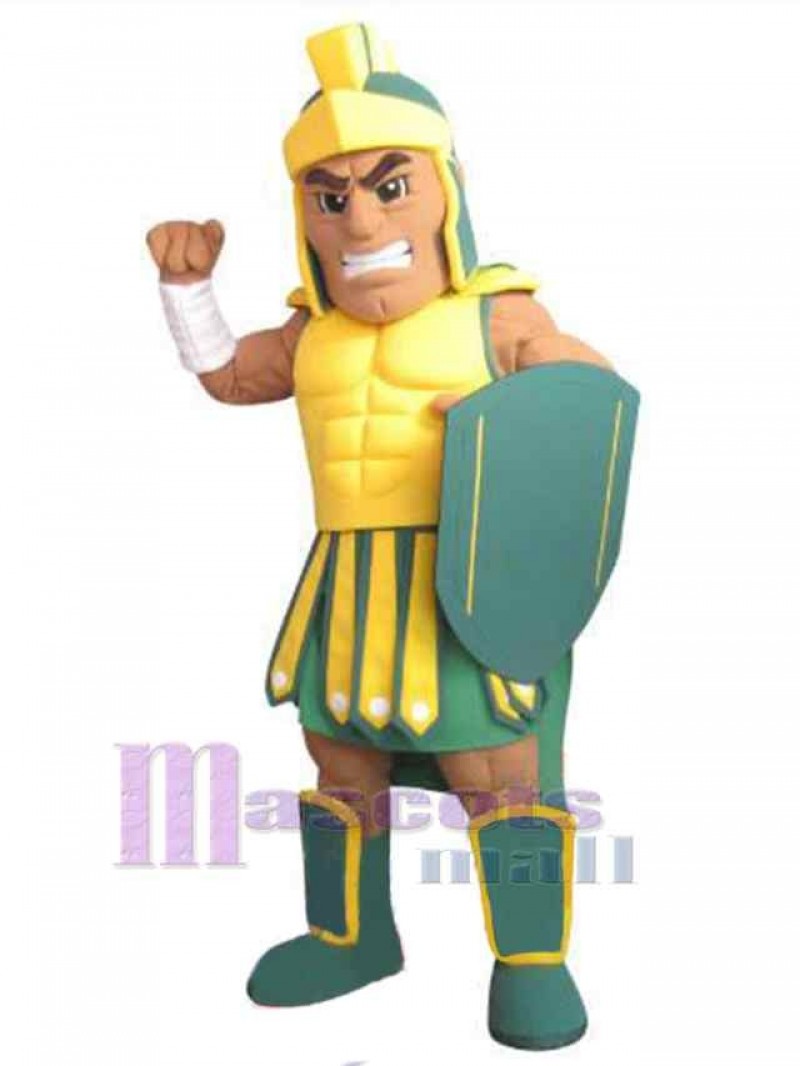 Spartan mascot costume