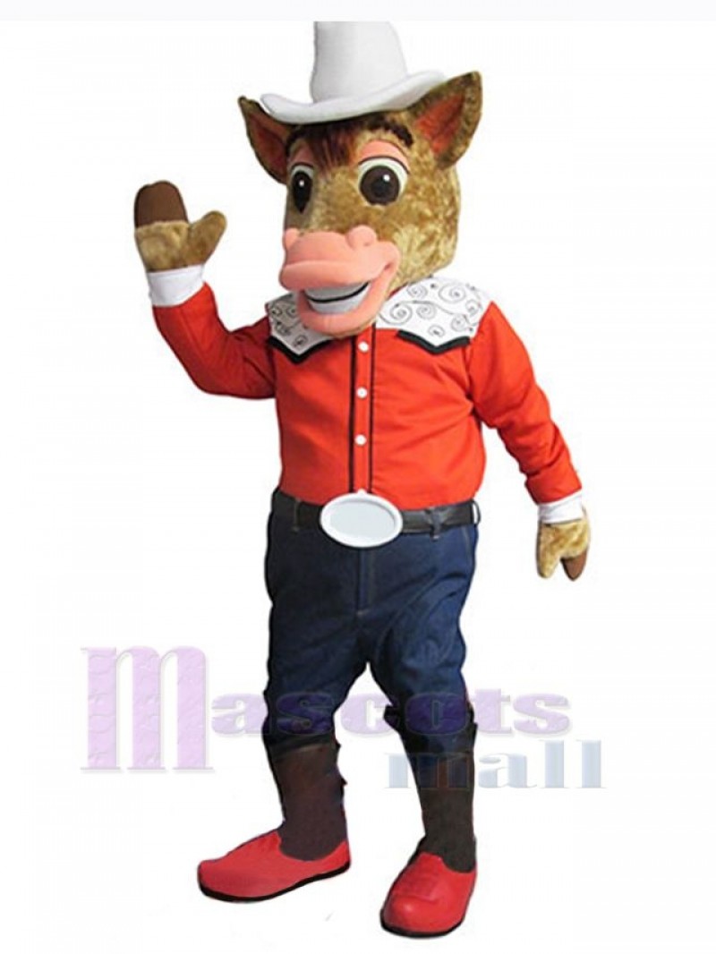 Horse mascot costume