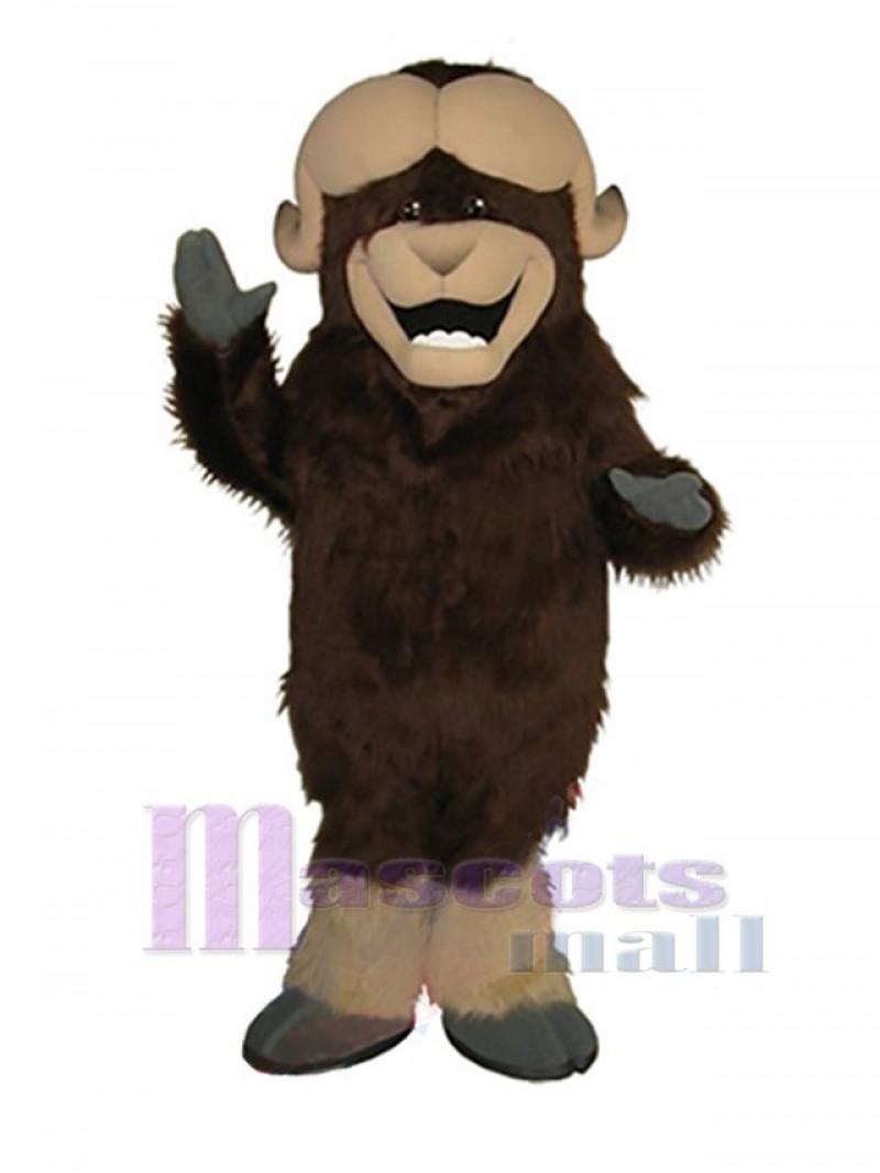 Muskox mascot costume