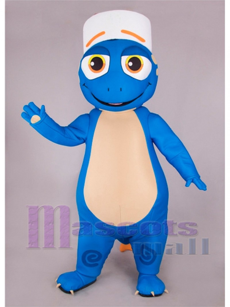 Lizard Concierge Mascot Costume