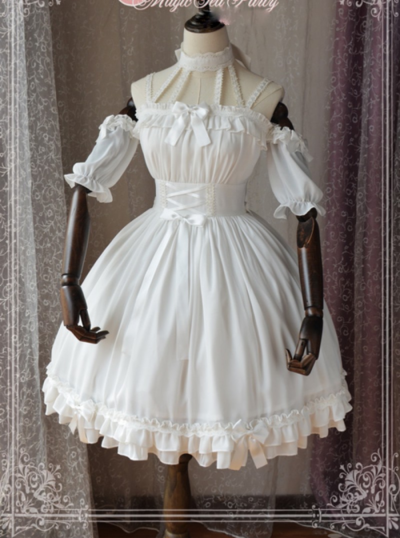 Magic Tea Party Ballet Style Series 2 Ways Of Classic Lolita Sling Dress