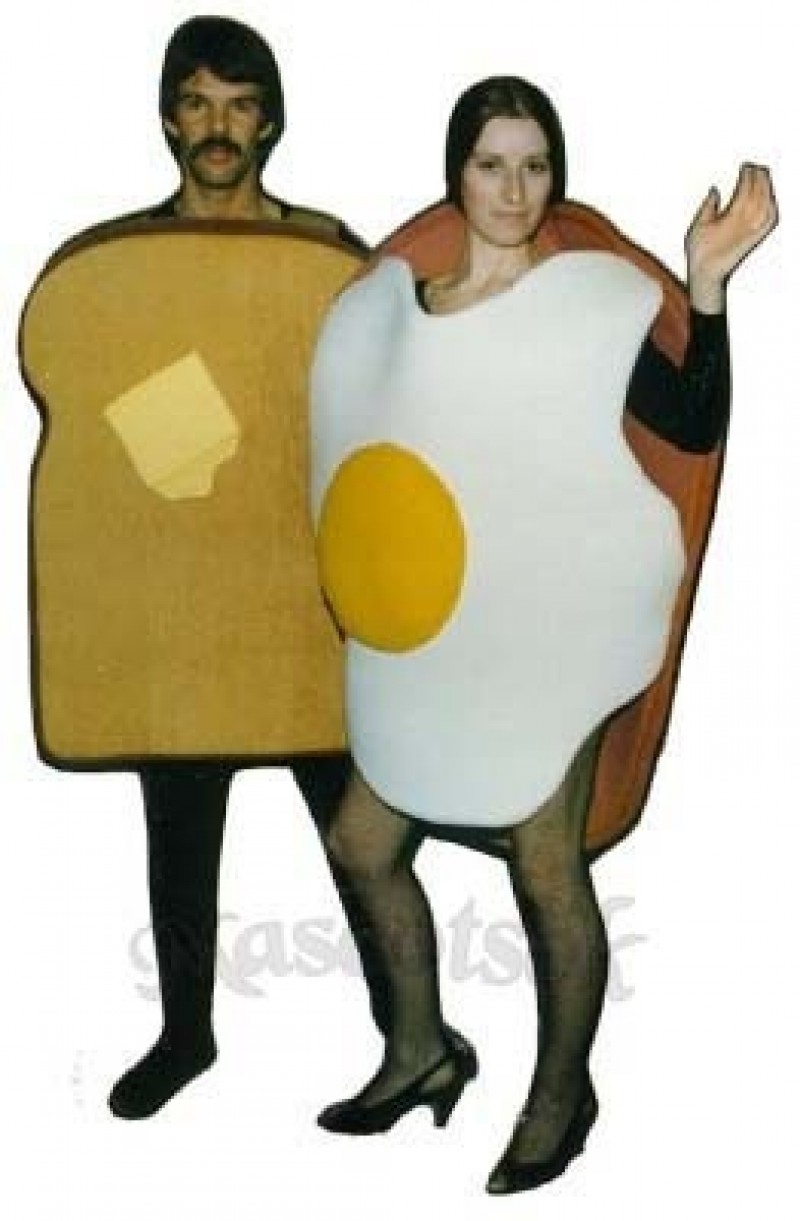 Toast Mascot Costume