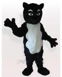 Black Skunk Adult Mascot Costume