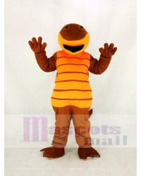 High Quality Adult Orange Billy Salamander Mascot Costume Animal