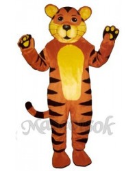 Cute Tiger Cub Mascot Costume