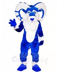 Blue Ram Mascot Costumes Farm Animal