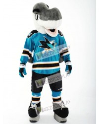 S.J. Sharkie of the San Jose Sharks Mascot Costume Shark