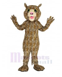 Cute Big Cat Leopard Mascot Costume Animal