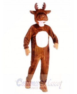 High Quality Moose Mascot Costume  