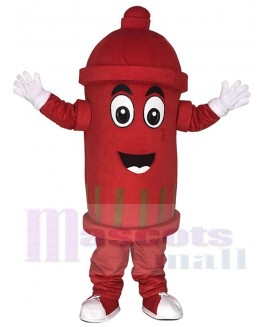 Red Public Utilities Fire Hydrant Mascot Costumes