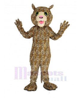 Cute Big Cat Leopard Mascot Costume Animal