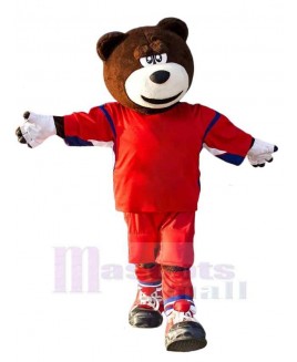 Bear mascot costume