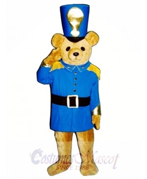 Soldier Bear Mascot Costume