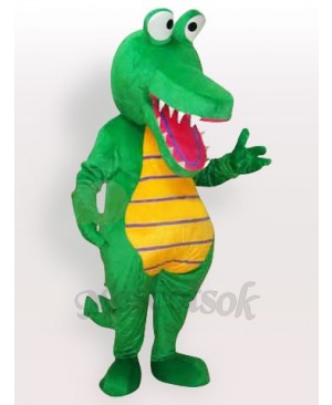 Cartoon Crocodile Adult Mascot Funny Costume