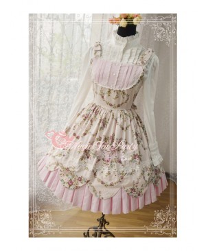 Magic Tea Party Spring Dance Series Sweet Lolita Sling Dress