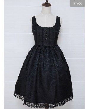 Twilight Castle Series JSK Gothic Lolita Sling Dress