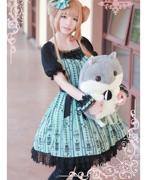 Summer Elegant Classic Lolita Short Sleeve Dress