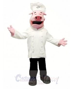 Chef Pig Mascot Costume