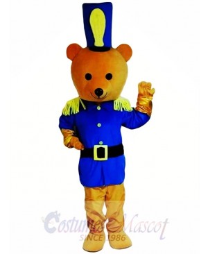 Bear Police Mascot Costume  