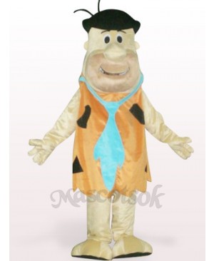 Soft Brown Savage Plush Adult Mascot Costume