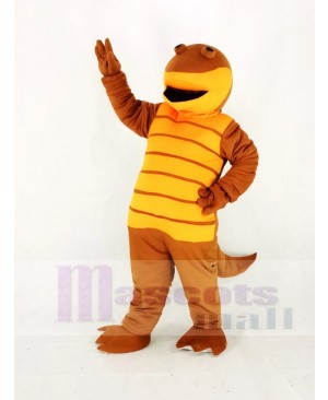 High Quality Adult Orange Billy Salamander Mascot Costume Animal