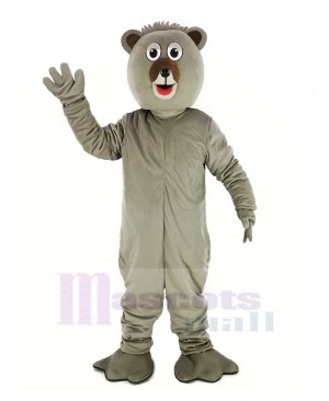 Gray Pete O. Possum Mascot Costume Animal