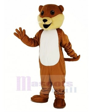 Ollie Otter with White Belly Mascot Costume Animal