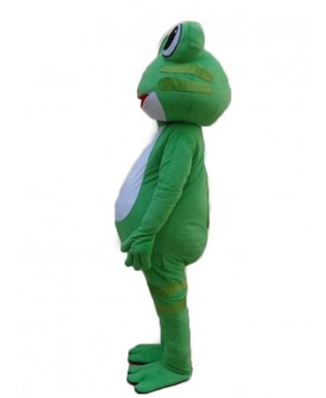 Green Frog Mascot Costume