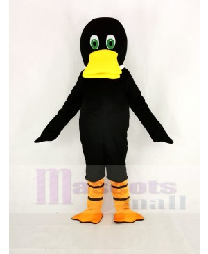 Black Duck Duckbill Mascot Costume Animal