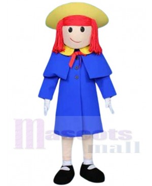 The Girl Madeline mascot costume