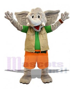 Elephant mascot costume