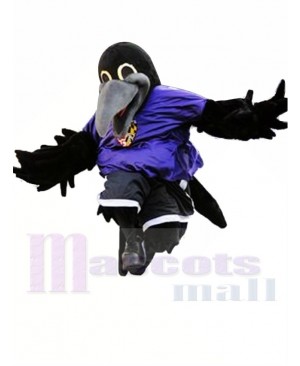 Sporty Lightweight Raven Mascot Costume 