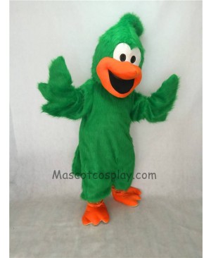 Cute New Green Plush Roadrunner Bird Mascot Costume