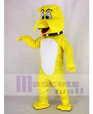 Yellow Bulldog Mascot Costume Animal