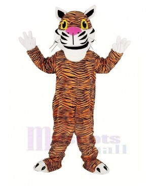 Power Tiger Mascot Costume Animal