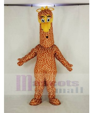 Realistic Giraffe Mascot Costume Animal